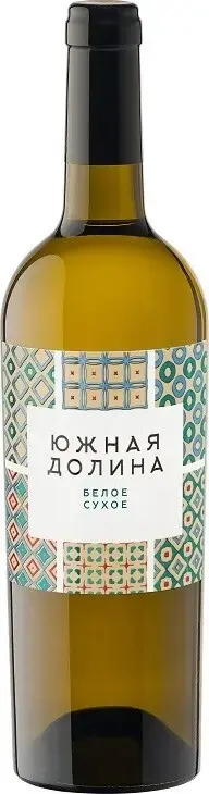  Кубань-Вино Южная Долина Белое Сухое, 0.75 л