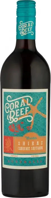 Вино Coral Reef Shiraz-Cabernet Sauvignon, 2022, 0.75 л
