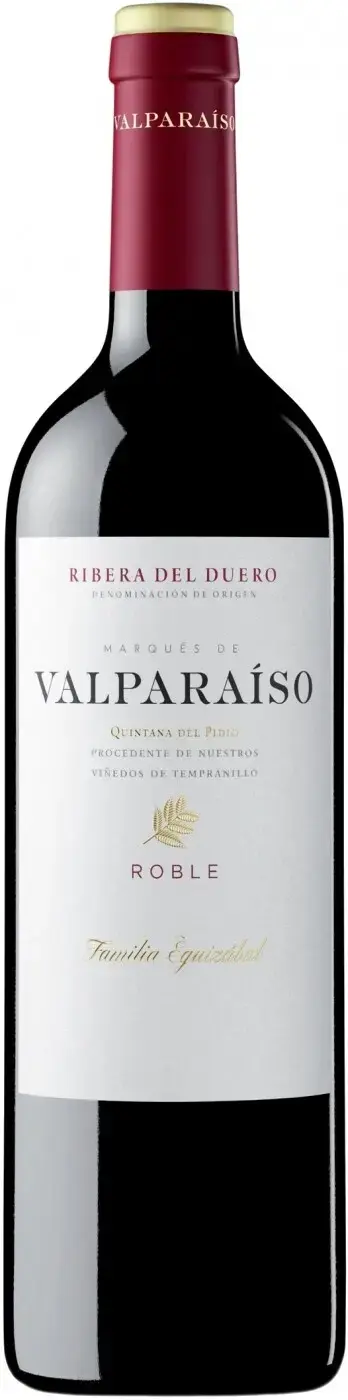 Вино Valparaiso Roble Ribera del Duero DO, 2021, 0.75 л