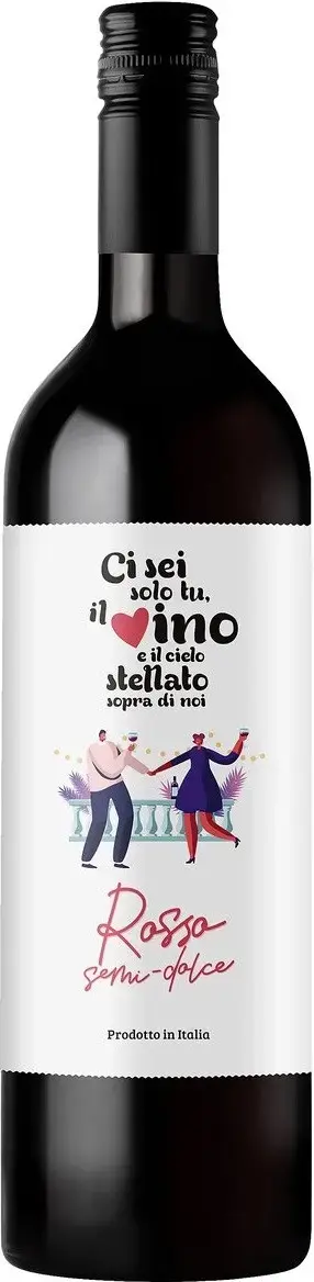 Вино Castello di Lozzolo Amore Rosso Semi-Dolce 0.75 л