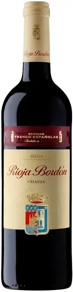 Вино Bodegas Franco-Espanolas Bordon Crianza Rioja DOCa 2019 0.75 л