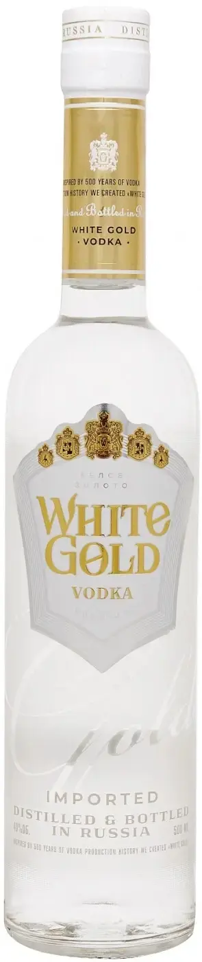Водка ММВЗ,White Gold Premium, 0.7 л