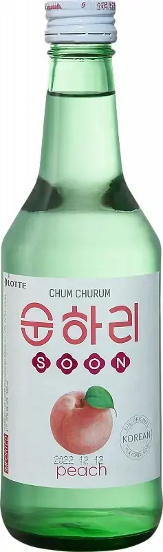 Водка Soju Chum Churum Soonhari Peach, 0.36 л