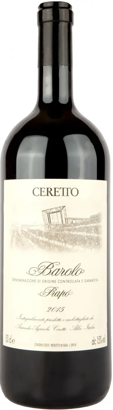 Вино Ceretto Barolo Prapo DOCG, 2015, 1.5 л 
