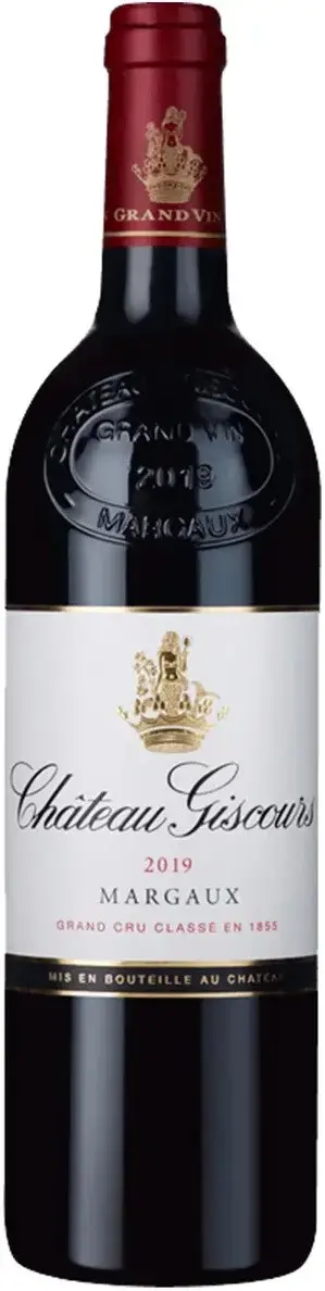 Вино Chateau Giscours Margaux AOC 3-me Grand Cru, Kosher, 2019, 0.75 л