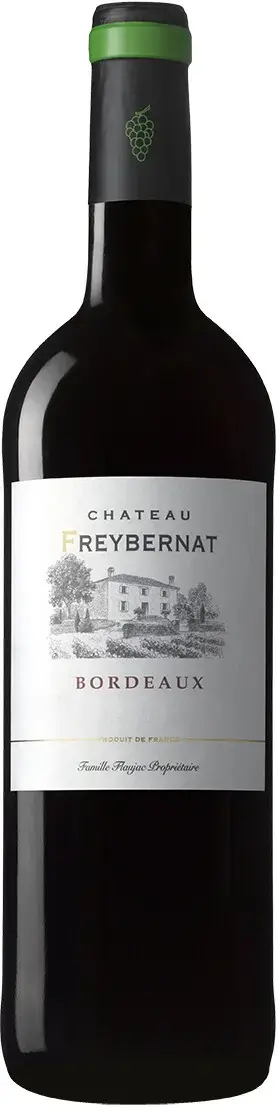 Вино Chateau Freybernat Bordeaux AOC Rouge, 2020, 0.75 л