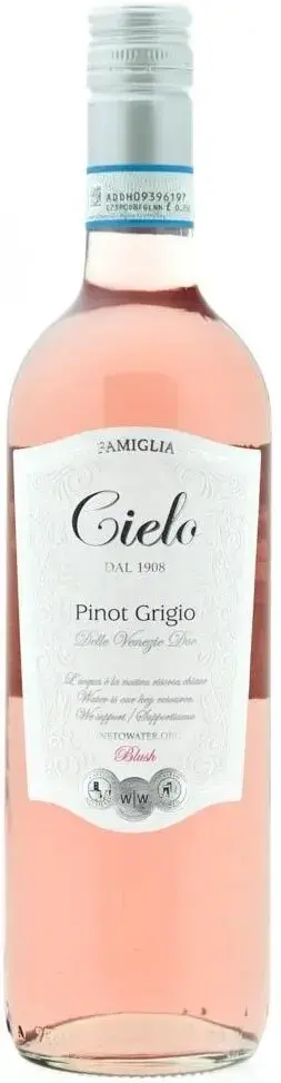 Вино Cielo e Terra Pinot Grigio Blush delle Venezie DOC, 0.75 л