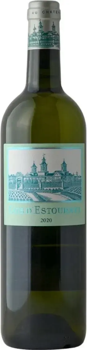 Вино Chateau Cos d'Estournel Blanc Bordeaux AOC, 2020, 0.75 л