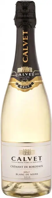  Calvet Cremant de Bordeaux AOP Blanc de Noirs, 2020, 0.75 л