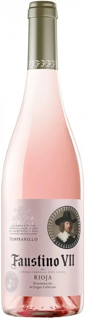 Вино Faustino VII Rosado Rioja DOC, 2022, 0.75 л