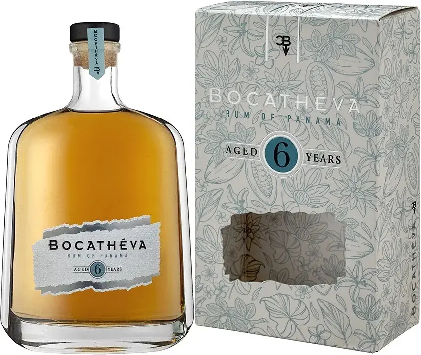 Ром Bocatheva Panama 6 Years Old, gift box, 0.7 л