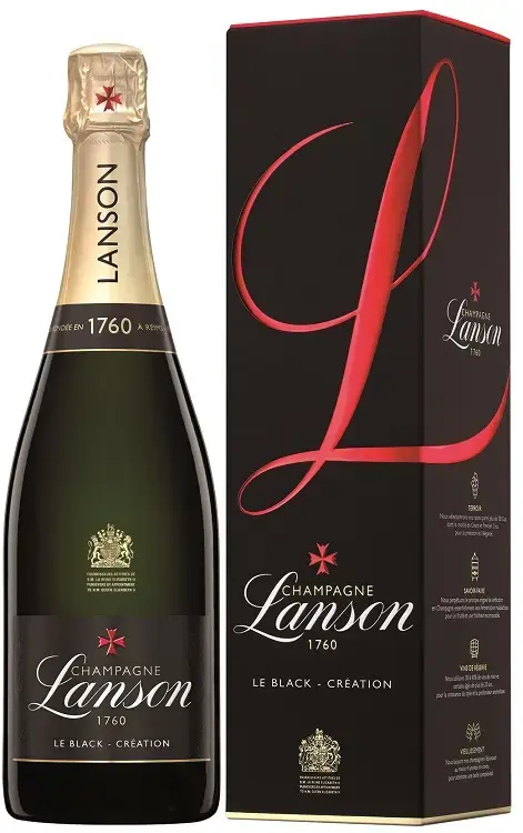 Шампанское Lanson Le Black Creation, gift box, 2017, 0.75 л