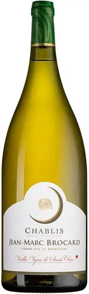 Вино Jean-Marc Brocard Chablis AOC Vieilles Vignes, 2022, 1.5 л