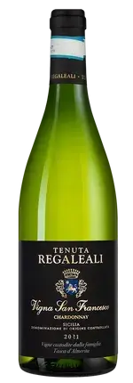 Вино Tasca d'Almerita Tenuta Regaleali Chardonnay Vigna San Francesco, 2021, 0.75 л
