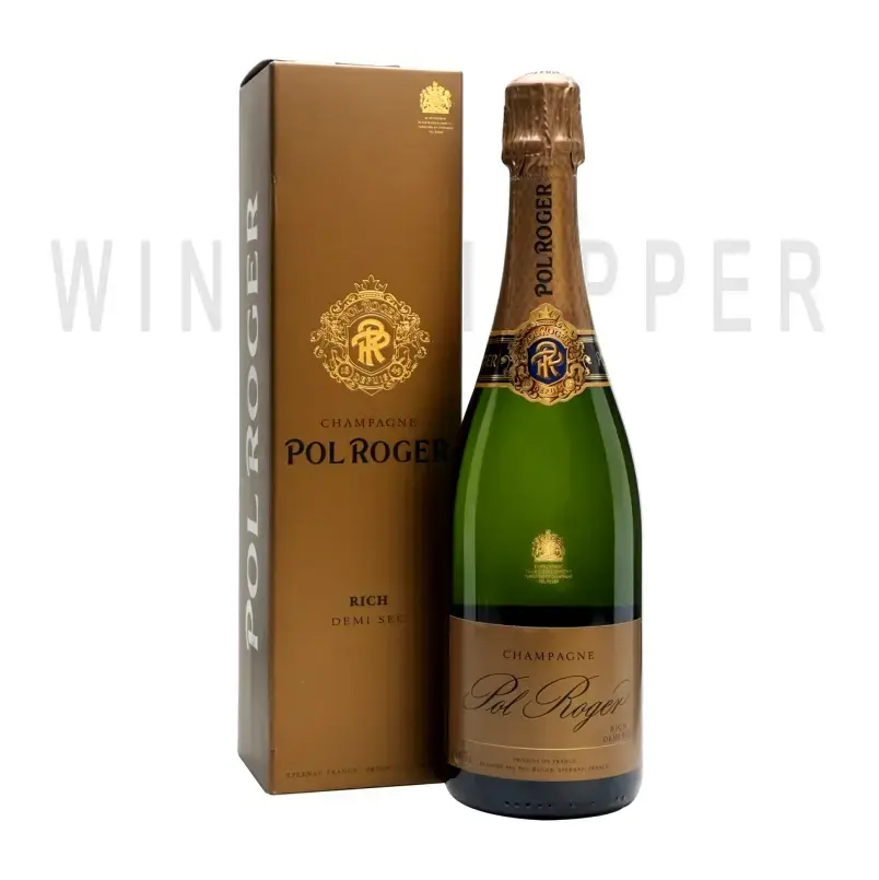 Шампанское Pol Roger Rich Champagne AOC in gift box 0.75 л