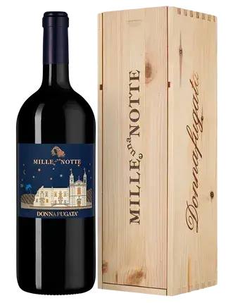 Вино Donnafugata Mille e una Notte Sicilia DOC, wooden box, 2019, 1.5 л