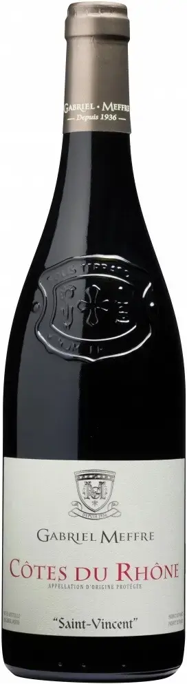 Вино Gabriel Meffre Saint-Vincent Rouge Cotes du Rhone АОP, 2020, 0.75 л