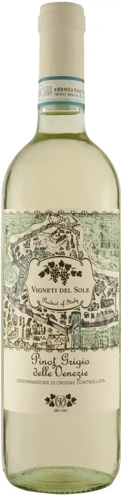 Вино Pasqua Vigneti del Sole Pinot Grigio delle Venezie DOC, 2021, 0.75 л