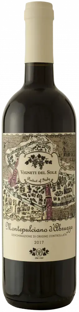 Вино Pasqua Vigneti del Sole Montepulciano d'Abruzzo DOC, 2021, 0.75 л