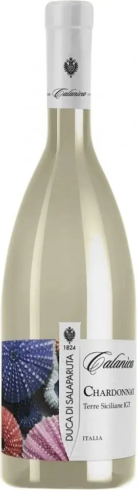 Вино Duca di Salaparuta, Calanica Chardonnay, Terre Siciliane IGT, 2022, 0.75 л