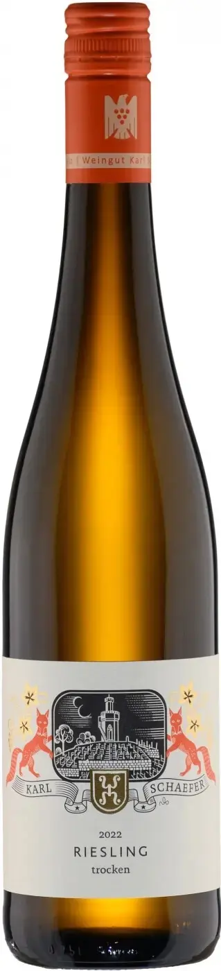 Вино Weingut Karl Schaefer Riesling Trocken, 2022, 0.75 л
