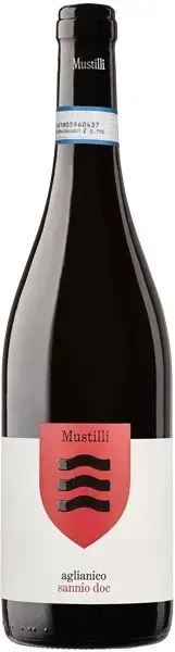Вино Mustilli Aglianico Sannio DOC, 2020, 0.75 л