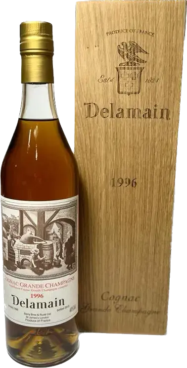 Коньяк Delamain Vintage 1996, wooden box, 0.7 л