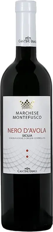 Вино Marchese Montefusco Nero d'Avola Sicilia DOC 2022 0.75 л