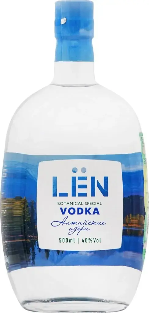 Водка Lёn Altajskie Ozera, flask, 0.5 л
