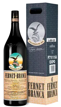 Ликер Fernet Branca, gift box, 3 л