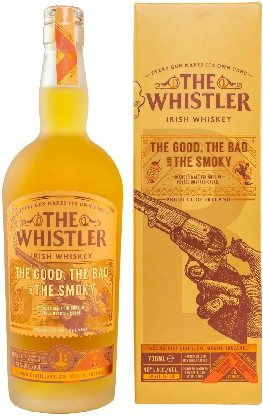 Виски The Whistler the Good, the Bad, the Smoky Blended Malt, gift box, 0.7 л