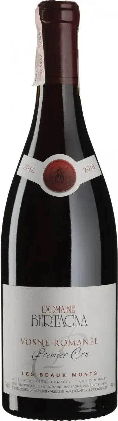 Вино Domaine Bertagna Vosne Romanee 1-er Cru Les Beaux Monts, 2018, 1.5 л