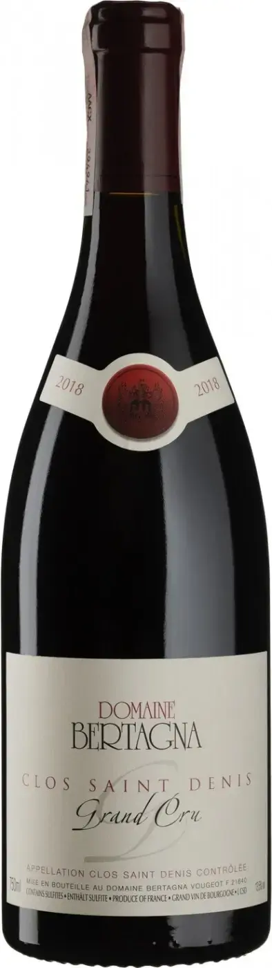 Вино Domaine Bertagna Clos St. Denis Grand Cru, 2018, 1.5 л