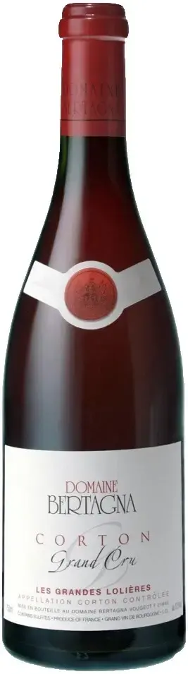 Вино Domaine Bertagna Corton Grand Cru Les Grandes Lolieres AOC, 2018, 1.5 л