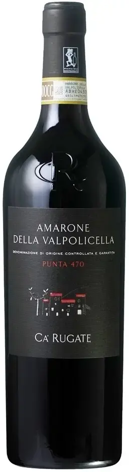 Вино Ca'Rugate, Punta 470, Amarone Della Valpolicella, 2019, 0.75