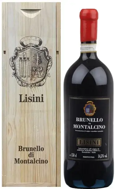 Вино Lisini Brunello di Montalcino, wooden box, 2017, 1.5 л