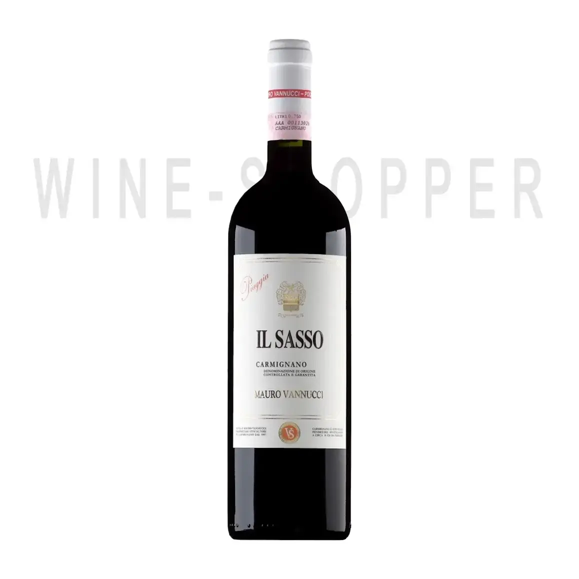 Вино Piaggia Il Sasso Carmignano DOCG 2020 0.75 л 