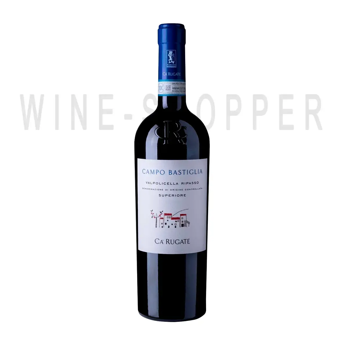 Вино Ca'Rugate Campo Bastiliglia Valpolicella Ripasso Superiore DOC 2020 0.75 л