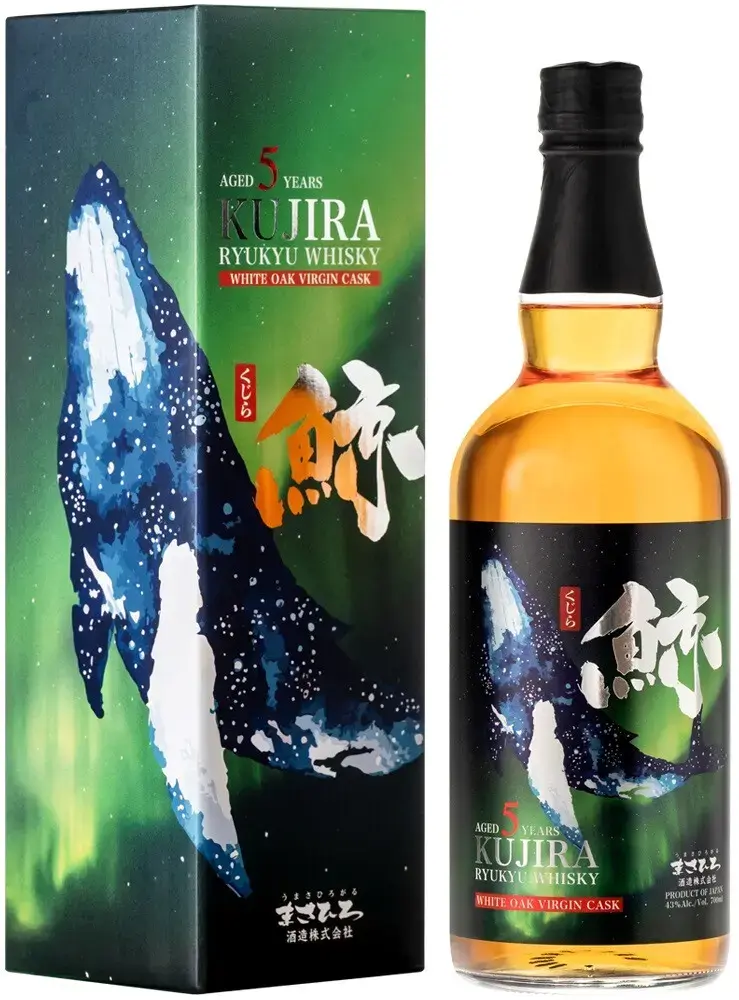 Виски Kumesen Syuzou Kujira Ryukyu 5 Years Old gift box 0.7 л
