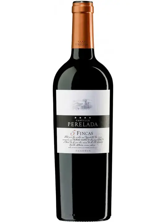 Вино Castillo Perelada, 5 Finques Reserva, Emporda DO, 2017, 0.75 л