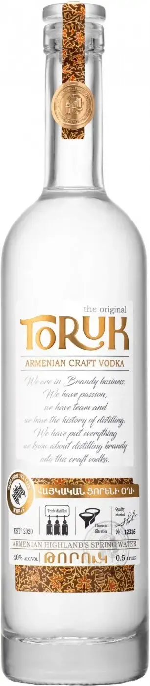 Водка Toruk Craft, 0.5 л