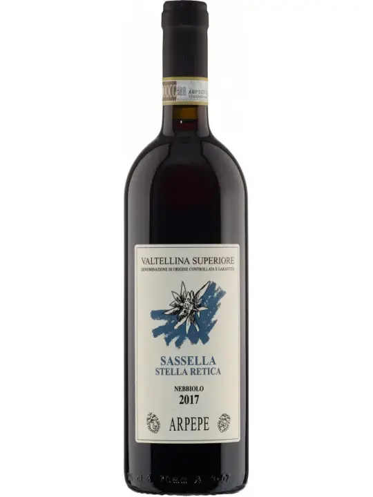 Вино Ar. Pe. Pe. Sassella Stella Retica Valtellina Superiore DOCG 2017 0.75 л