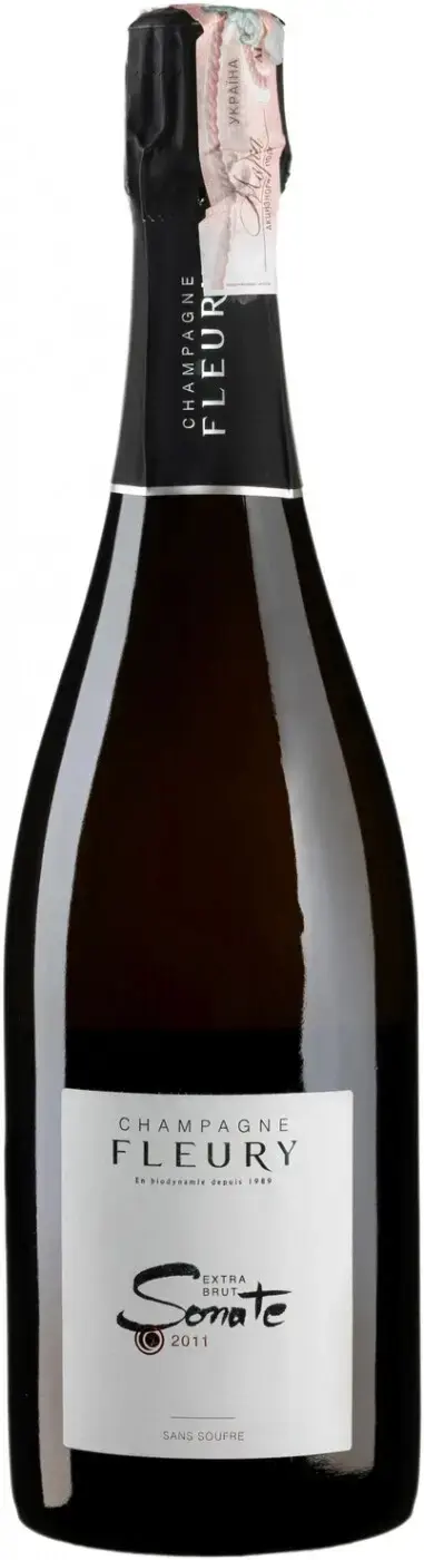 Шампанское Champagne Fleury Sonate Extra Brut, 2013, 0.75 л