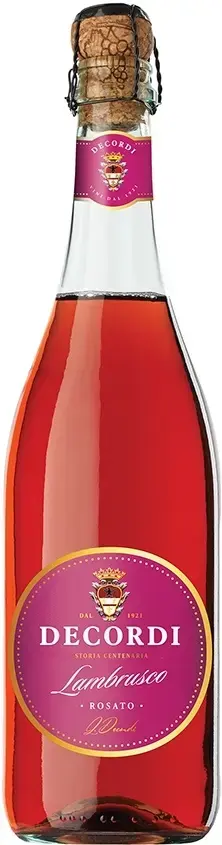 Игристое вино Decordi Lambrusco Rosato, 0.75 л