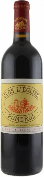 Вино Clos l'Eglise Pomerol AOC, 2006, 0.75 л
