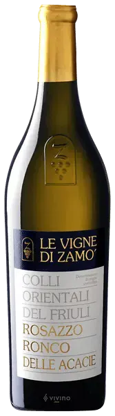 Вино Le Vigne di Zamo Ronco delle Acacie Chardonnay Rosazzo DOC, 2020, 0.75 л