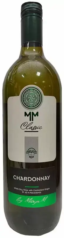 Вино ММ Classic Chardonnay, 1 л