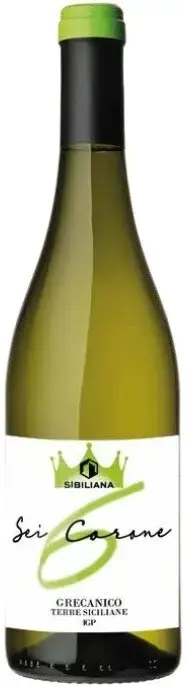 Вино Sibiliana Sei Corone Grecanico Terre Siciliane IGP, 0.75 л