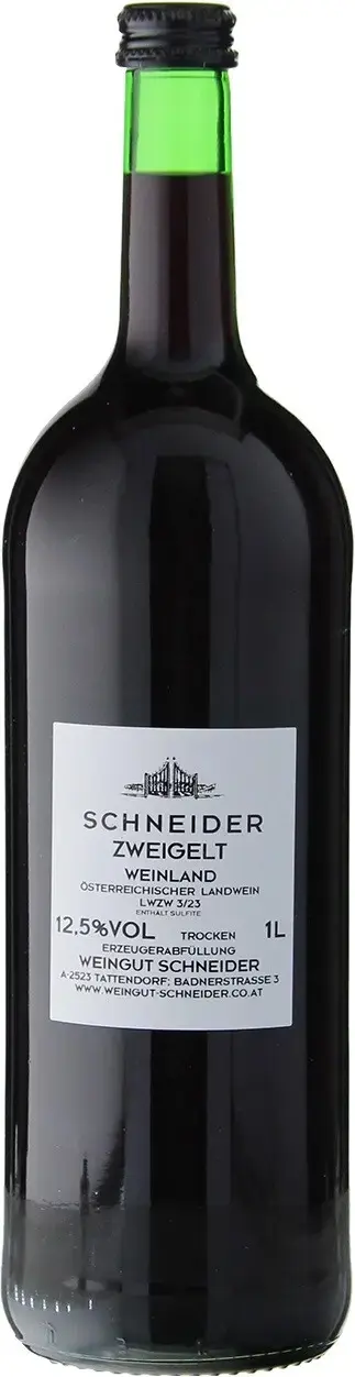 Вино Weingut Schneider Zweigelt, 2022, 1 л
