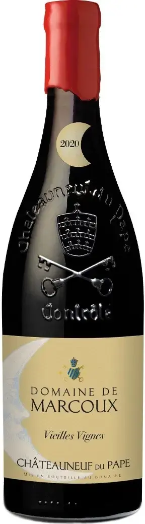 Вино Domaine de Marcoux Chateauneuf du Pape AOC Vieilles Vignes, 2020, 0.75 л